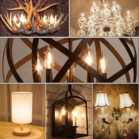 Candelabra Bulb Flame